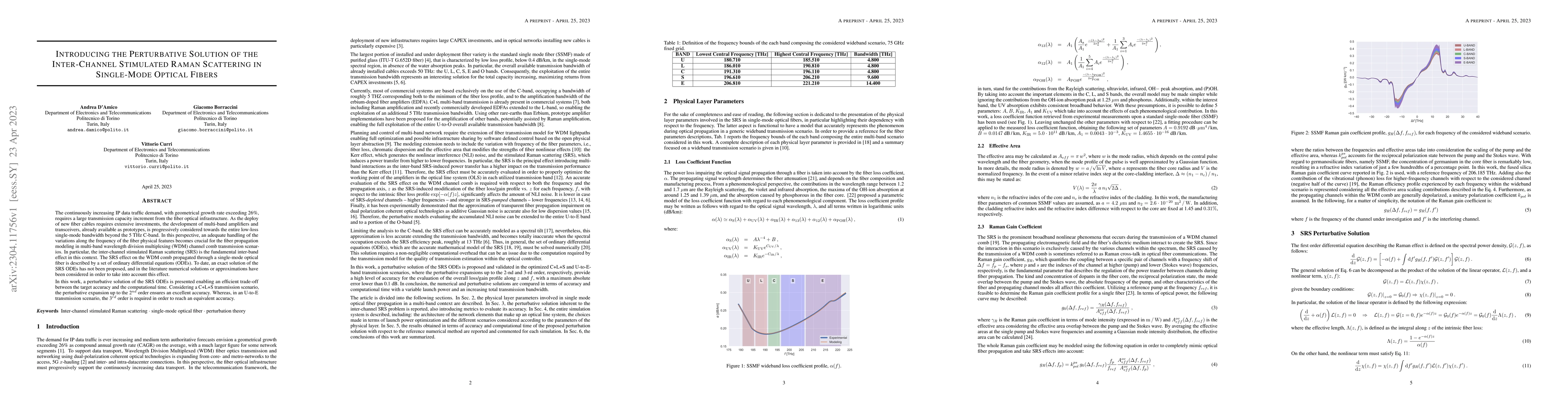 Thumbnail for Introducing the Perturbative Solution of the Inter-Channel Stimulated
  Raman Scattering in Single-Mode Optical Fibers