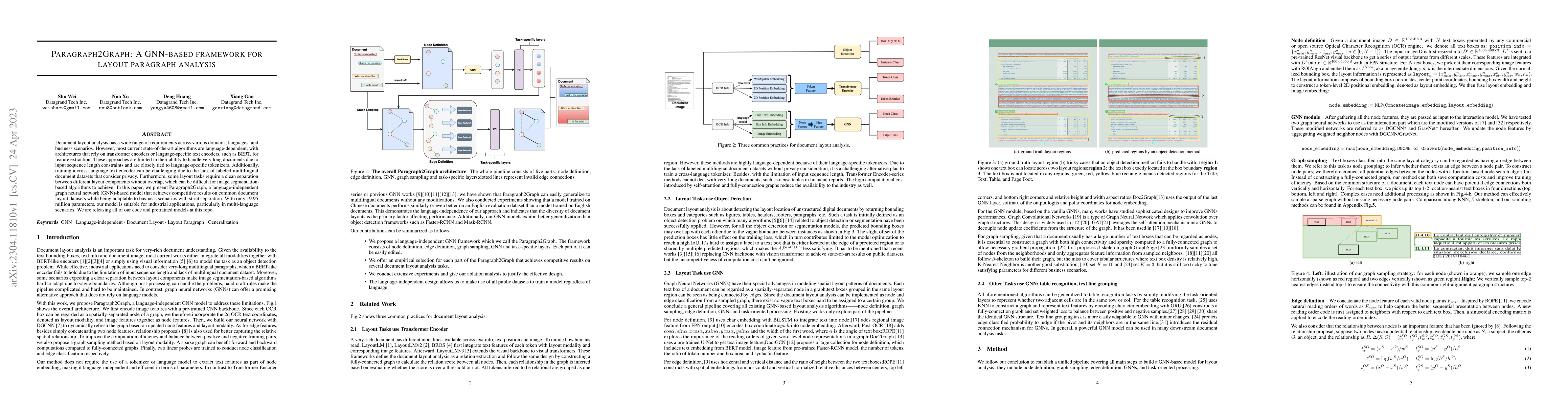 Thumbnail for PARAGRAPH2GRAPH: A GNN-based framework for layout paragraph analysis