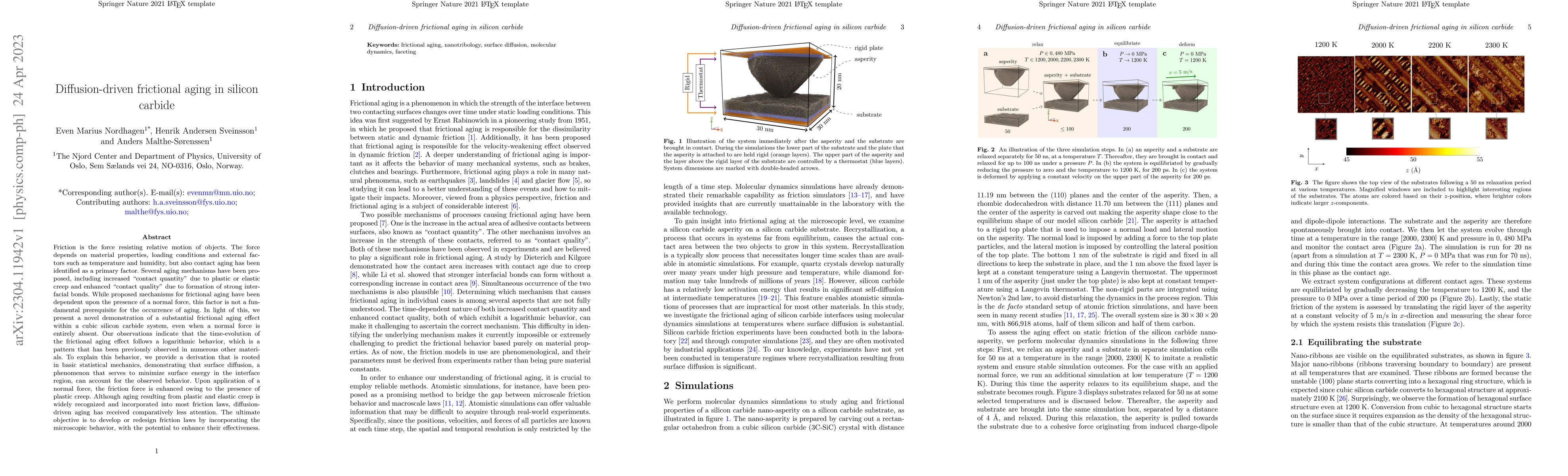 Thumbnail for Diffusion-driven frictional aging in silicon carbide