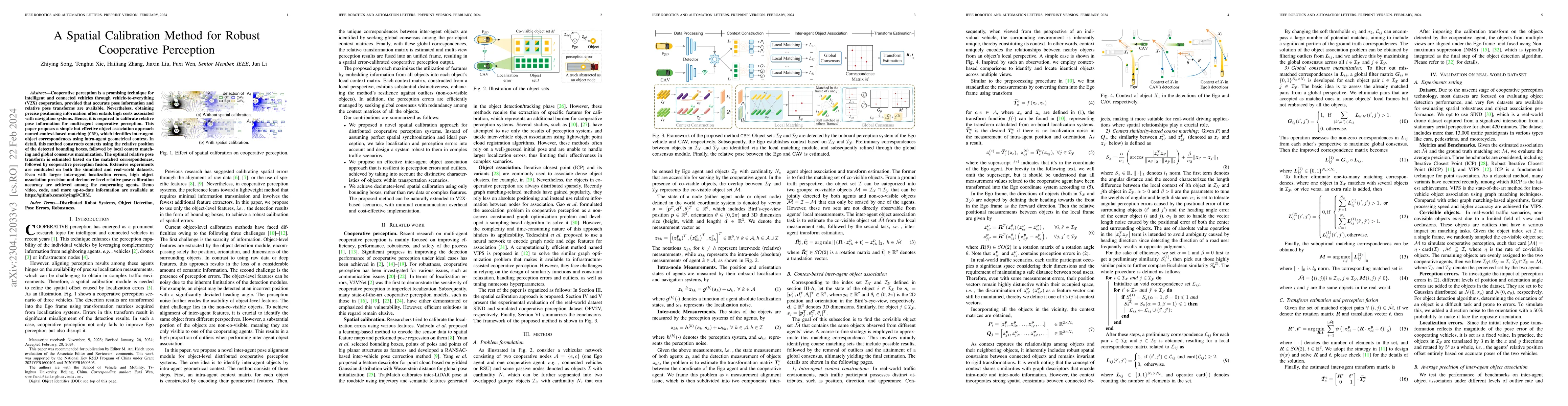 Thumbnail for A Spatial Calibration Method for Robust Cooperative Perception