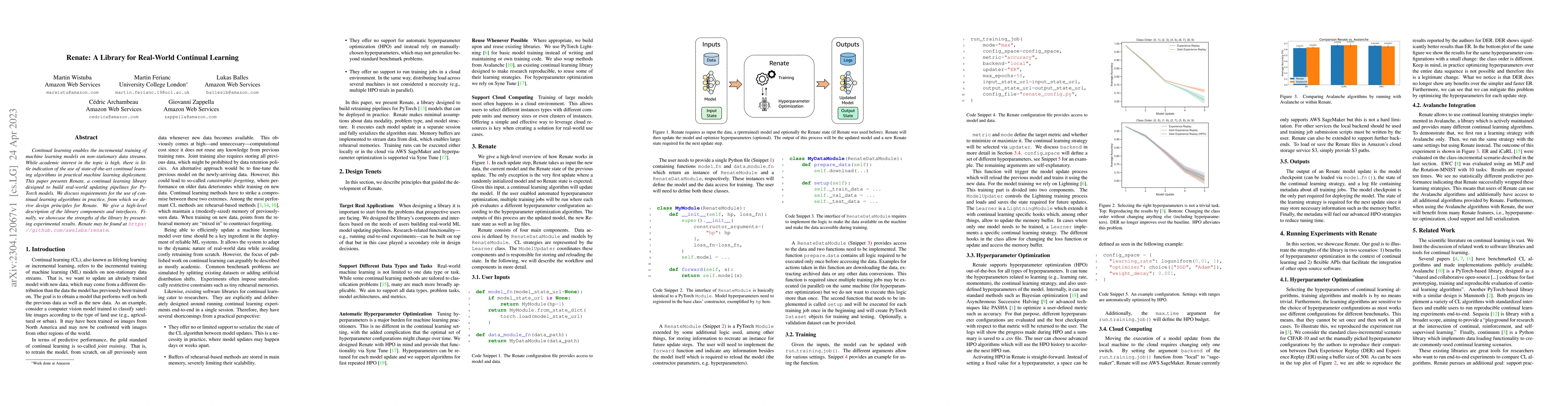 Thumbnail for Renate: A Library for Real-World Continual Learning