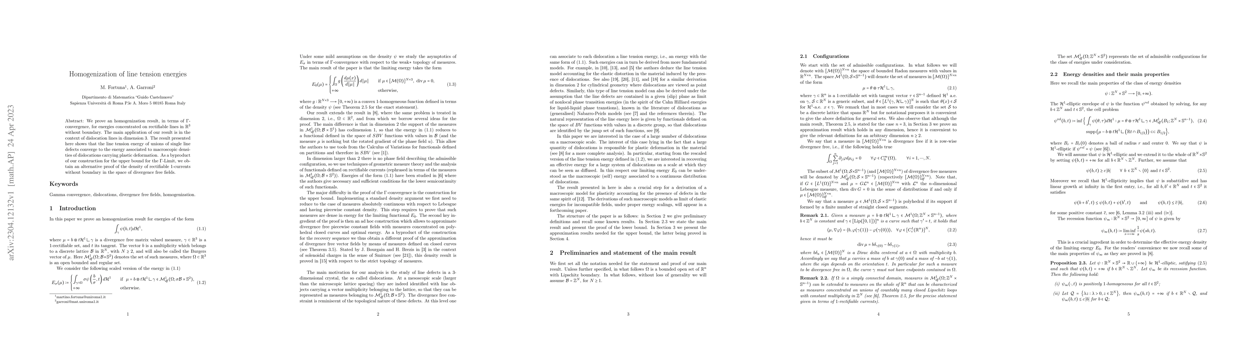 Thumbnail for Homogenization of line tension energies