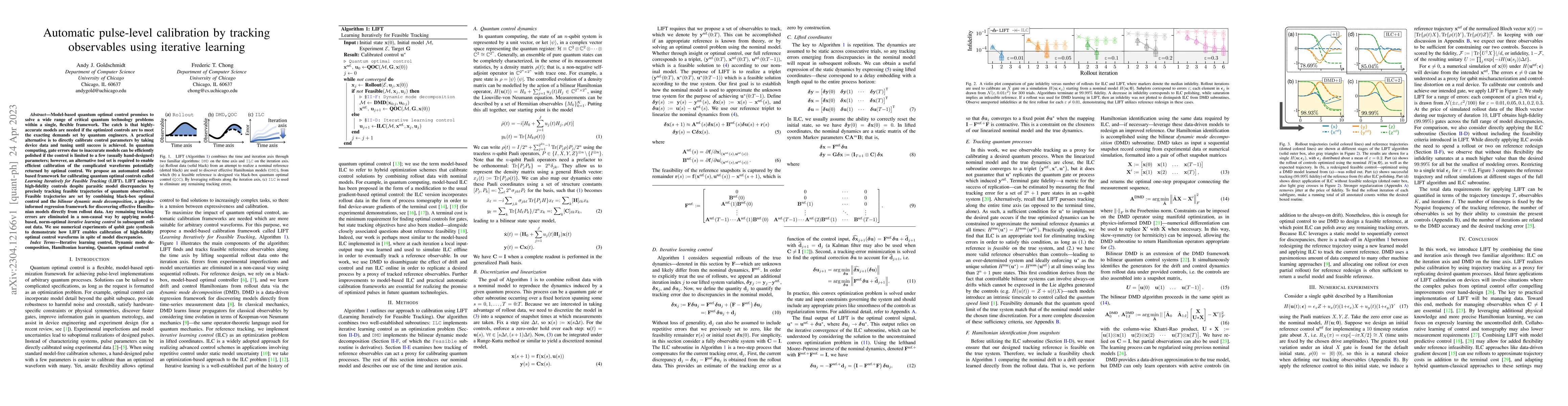 Thumbnail for Automatic pulse-level calibration by tracking observables using
  iterative learning