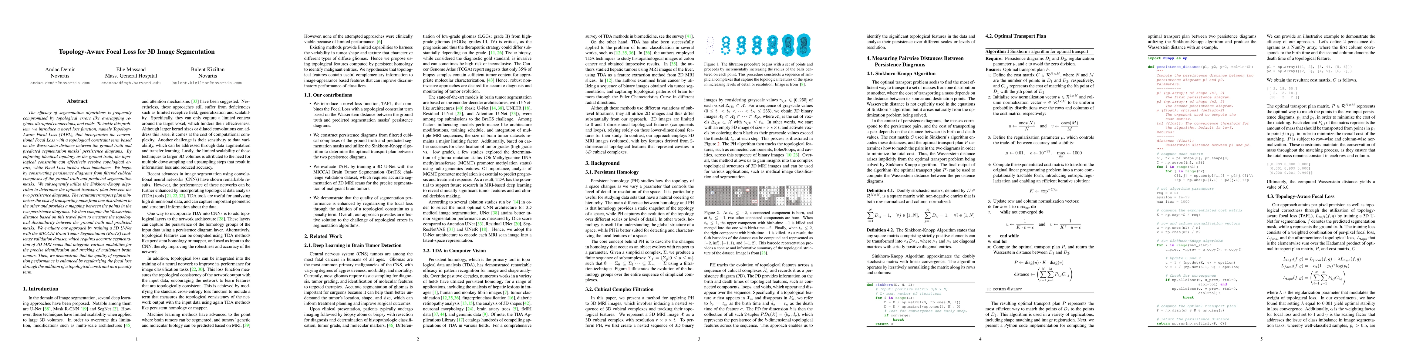 Thumbnail for Topology-Aware Focal Loss for 3D Image Segmentation