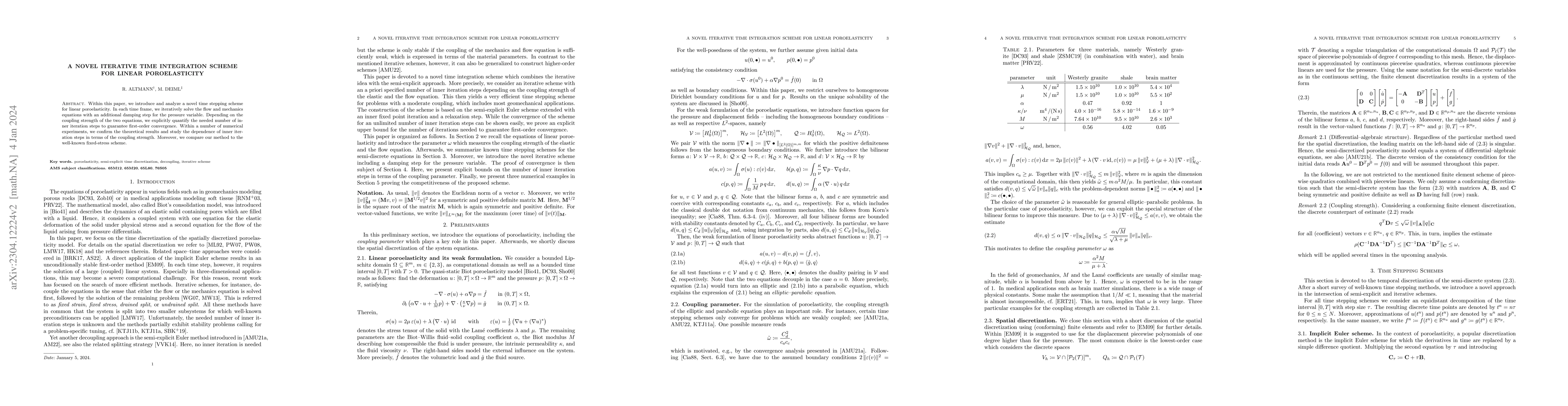 Thumbnail for A novel iterative time integration scheme for linear poroelasticity