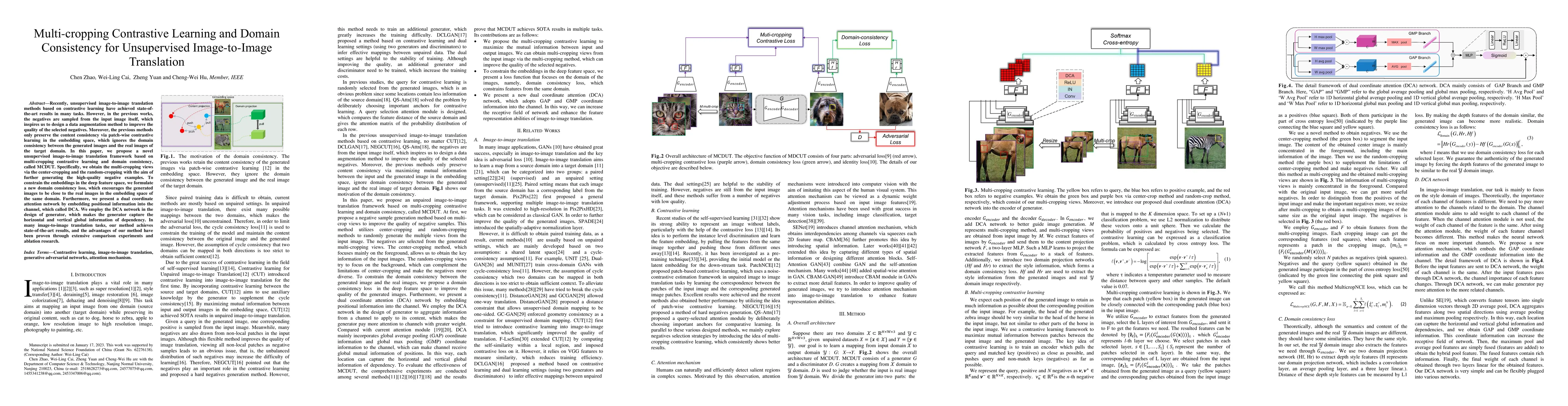 Thumbnail for Multi-cropping Contrastive Learning and Domain Consistency for
  Unsupervised Image-to-Image Translation