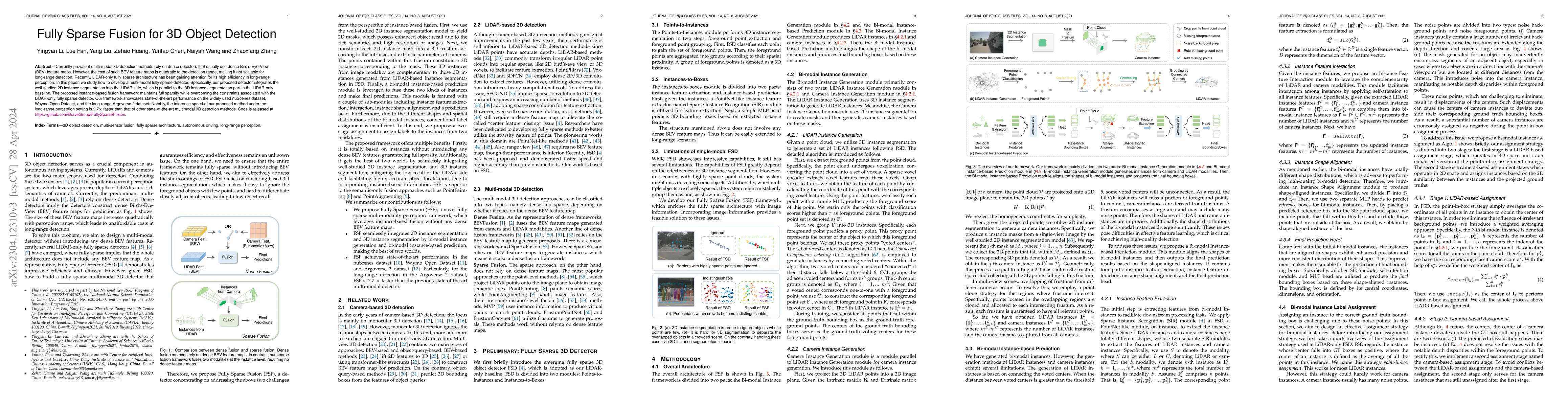 Thumbnail for Fully Sparse Fusion for 3D Object Detection