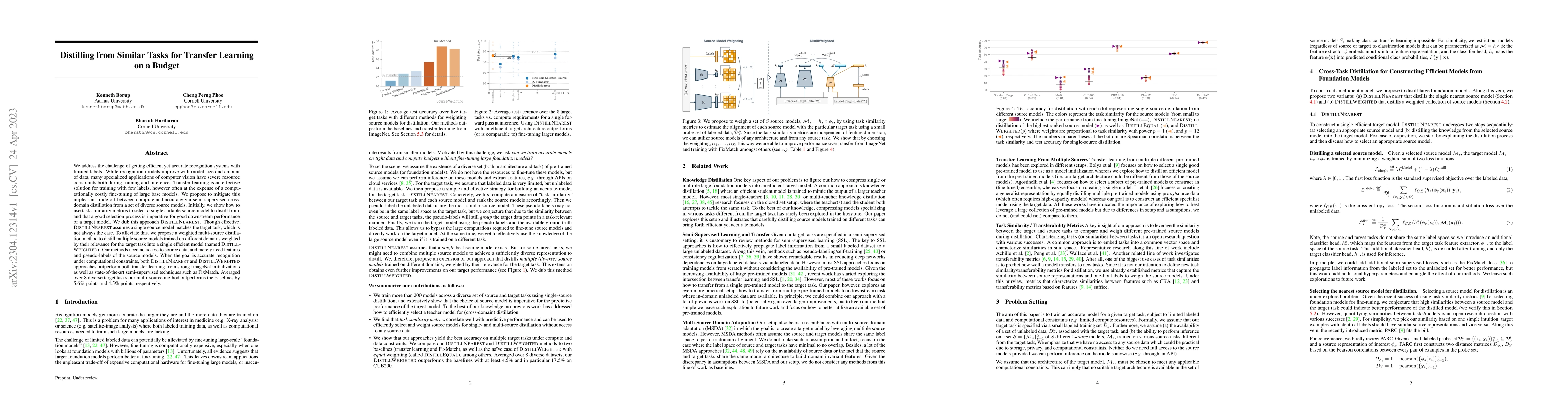 Thumbnail for Distilling from Similar Tasks for Transfer Learning on a Budget