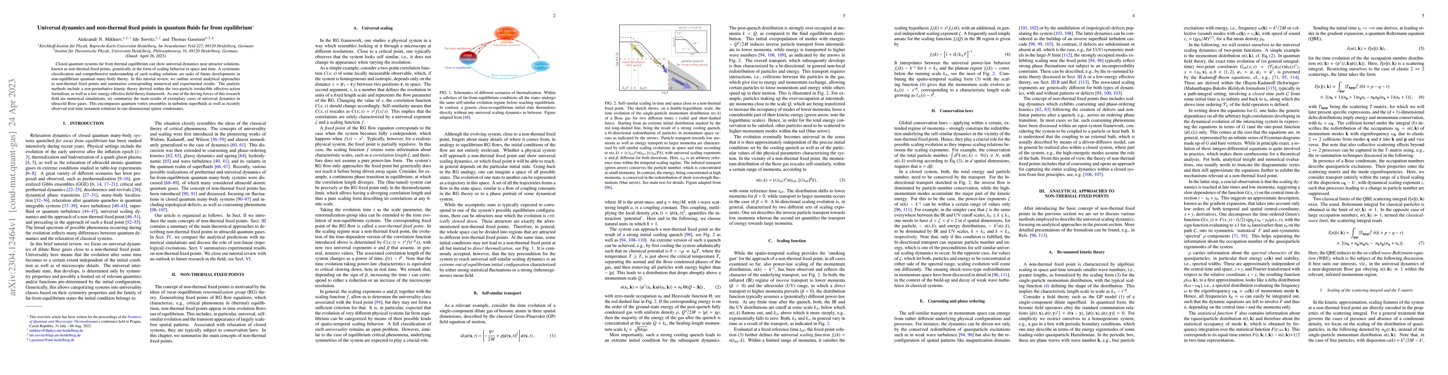 Thumbnail for Universal dynamics and non-thermal fixed points in quantum fluids far
  from equilibrium