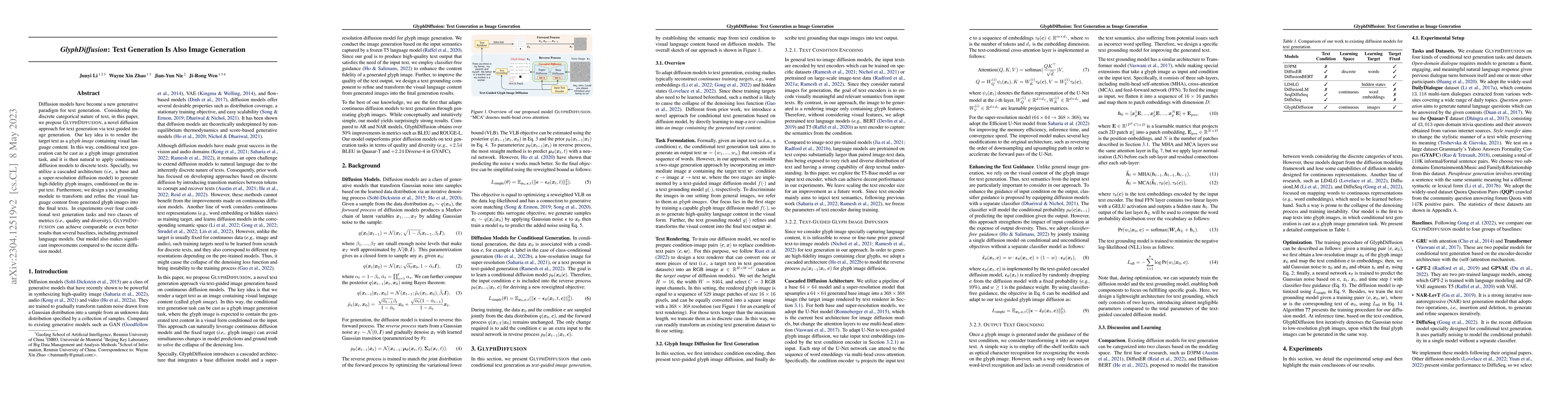 Thumbnail for GlyphDiffusion: Text Generation as Image Generation