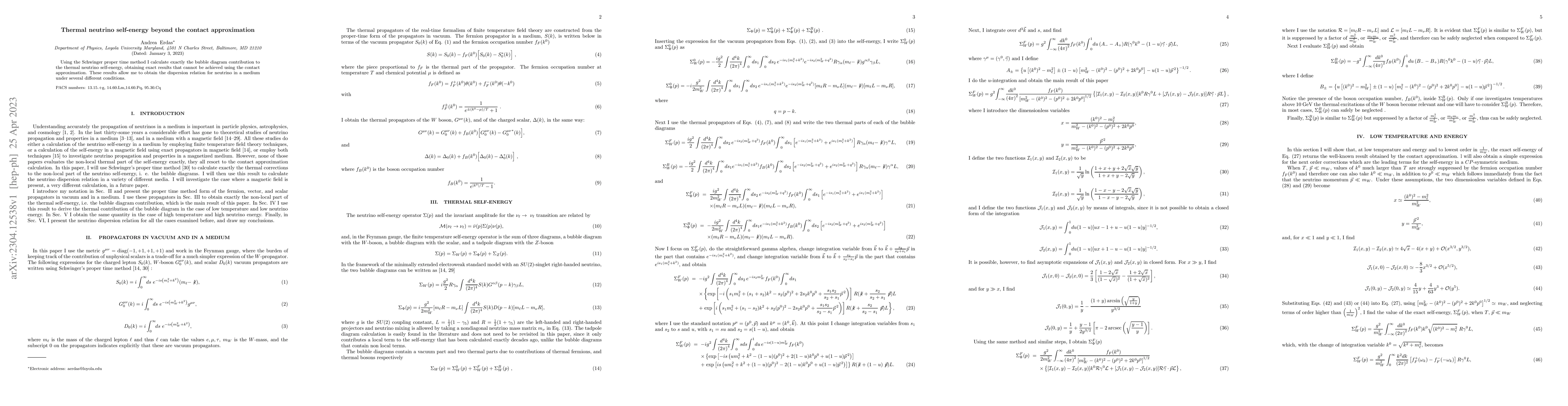 Thumbnail for Thermal neutrino self-energy beyond the contact approximation