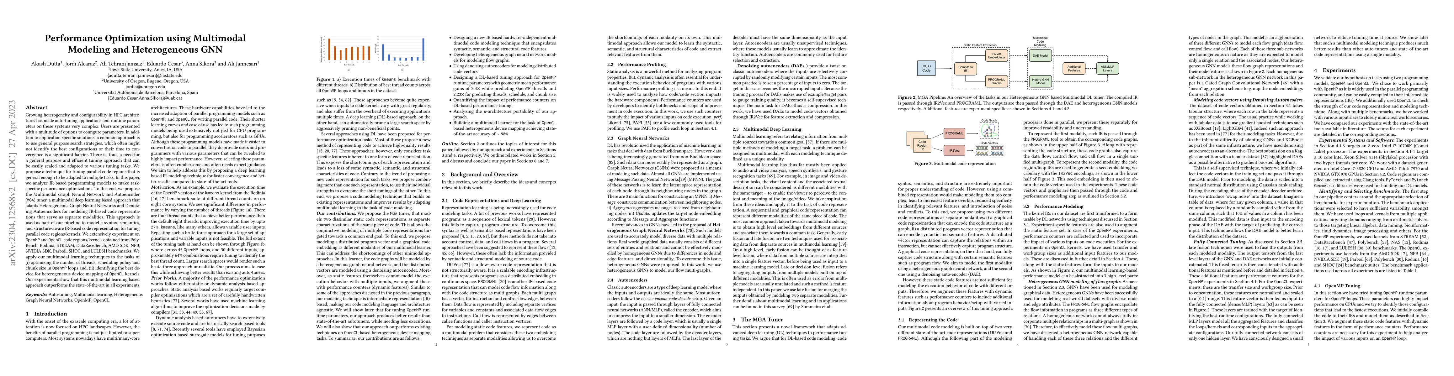 Thumbnail for Performance Optimization using Multimodal Modeling and Heterogeneous GNN