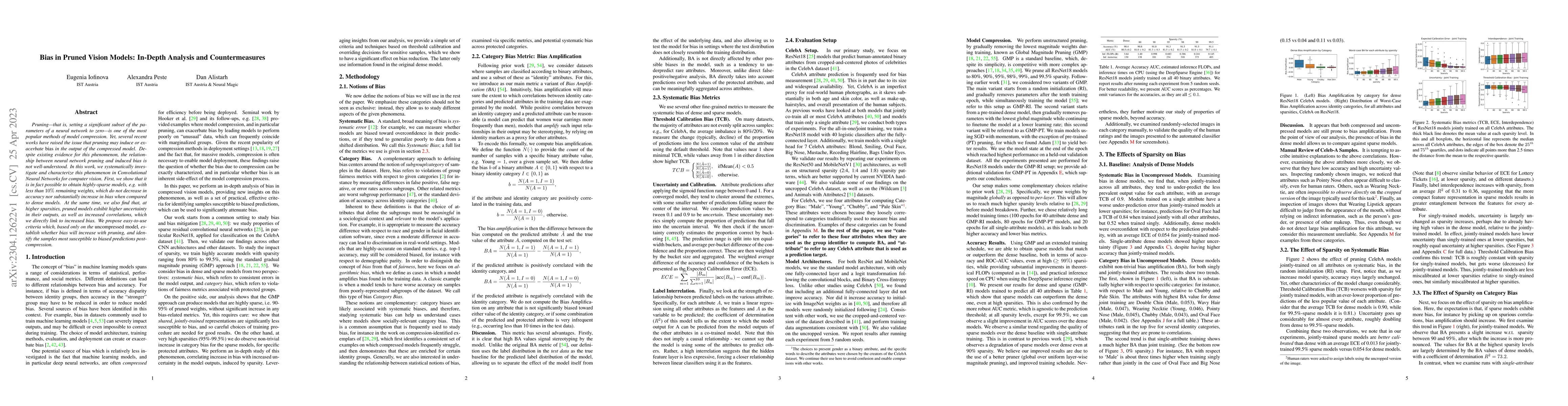 Thumbnail for Bias in Pruned Vision Models: In-Depth Analysis and Countermeasures