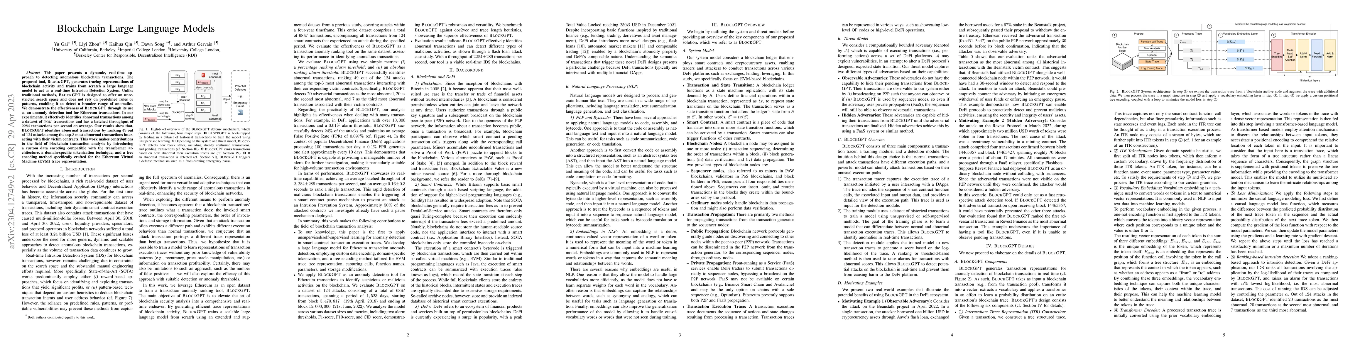 Thumbnail for Blockchain Large Language Models
