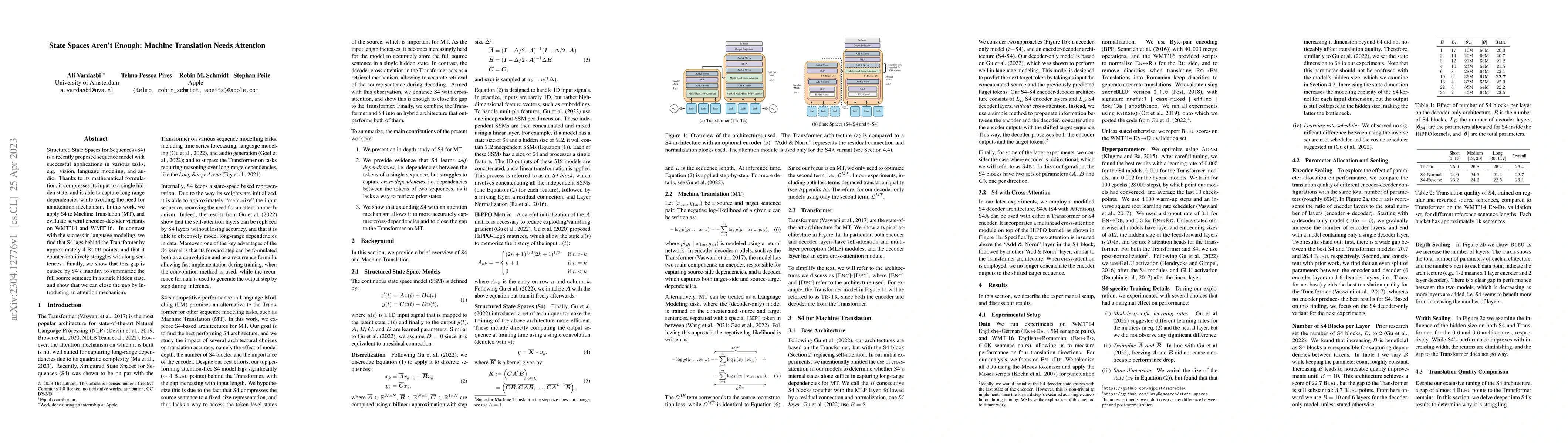 Thumbnail for State Spaces Aren't Enough: Machine Translation Needs Attention