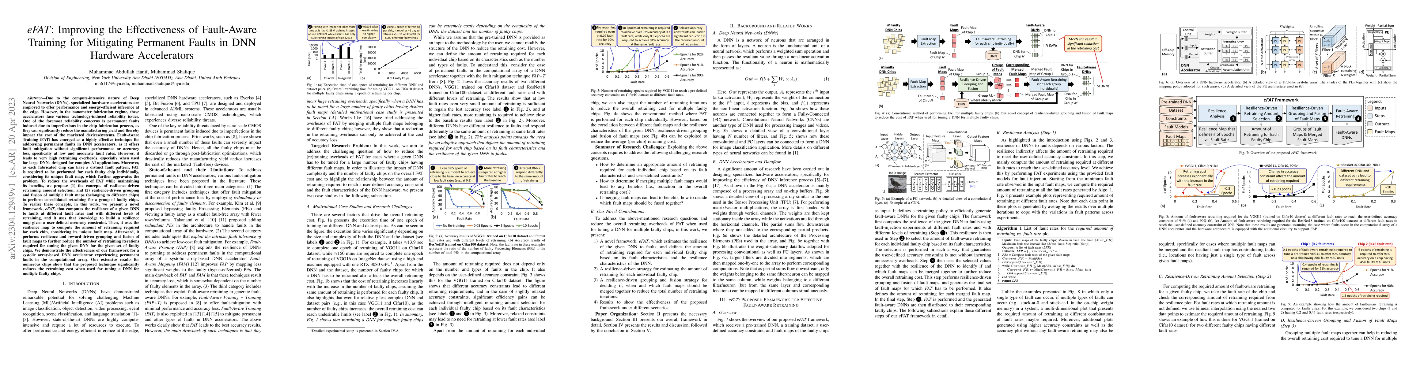Thumbnail for eFAT: Improving the Effectiveness of Fault-Aware Training for Mitigating
  Permanent Faults in DNN Hardware Accelerators