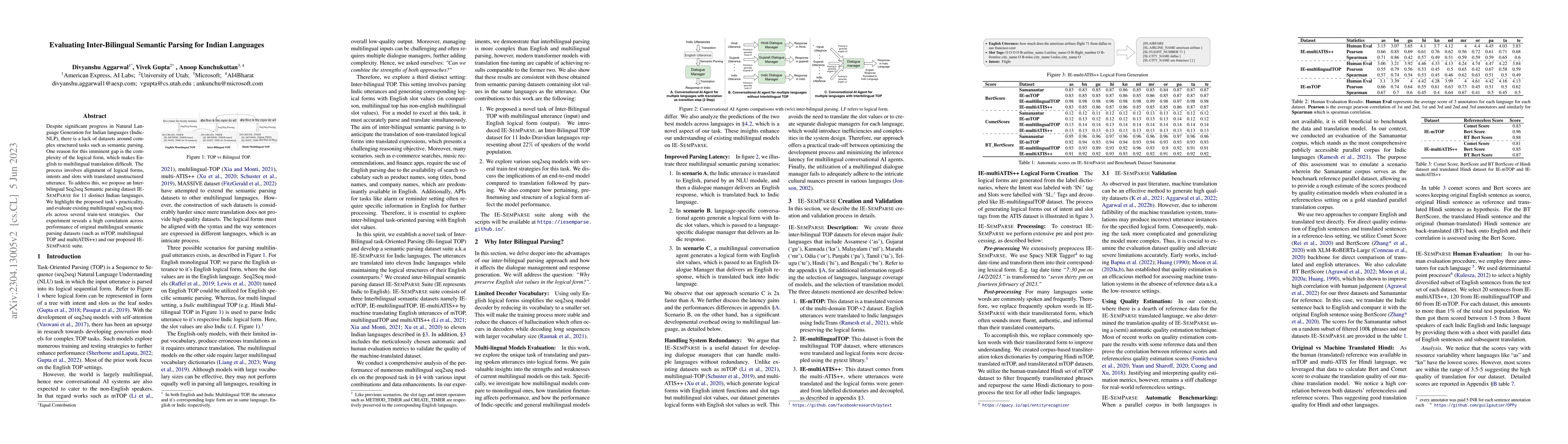 Thumbnail for Evaluating Inter-Bilingual Semantic Parsing for Indian Languages