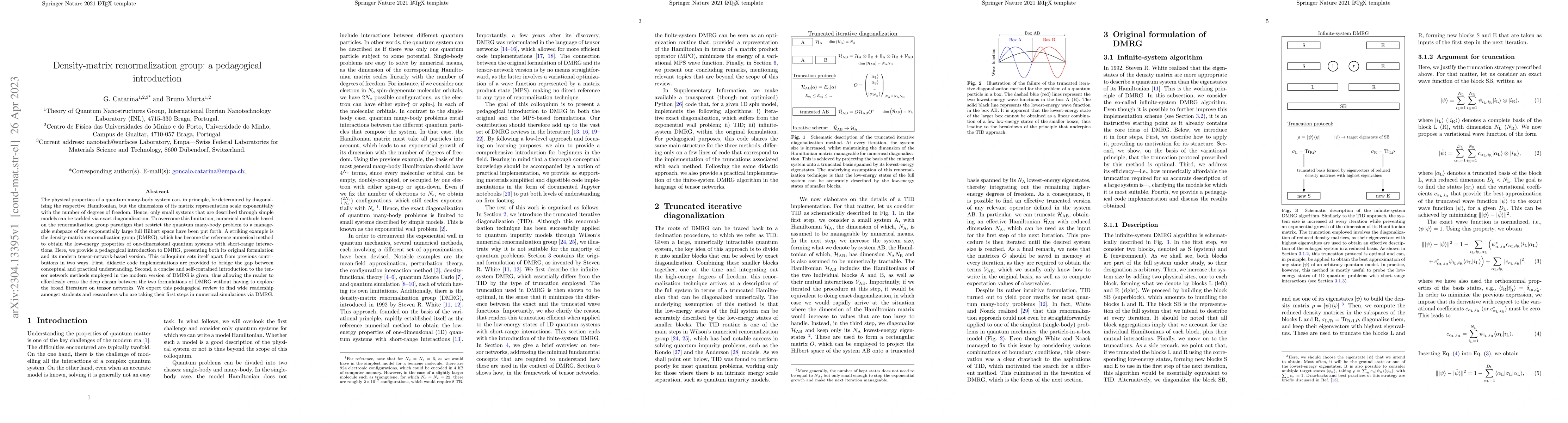 Thumbnail for Density-matrix renormalization group: a pedagogical introduction
