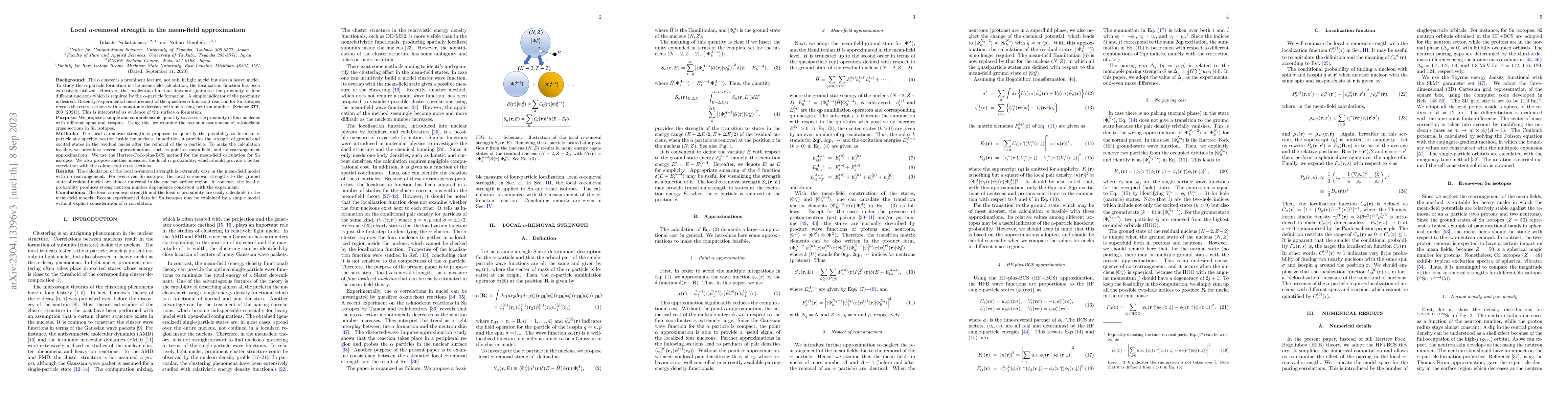 Thumbnail for Local alpha-removal strength in the mean-field approximation