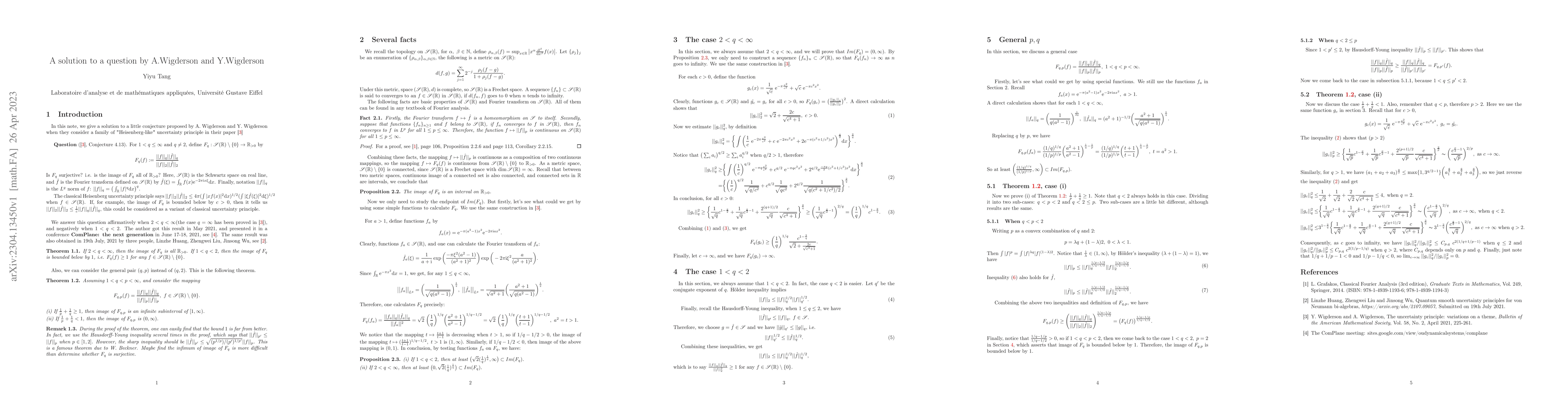 Thumbnail for A Simple Observation on Heisenberg-Like Uncertainty Principles