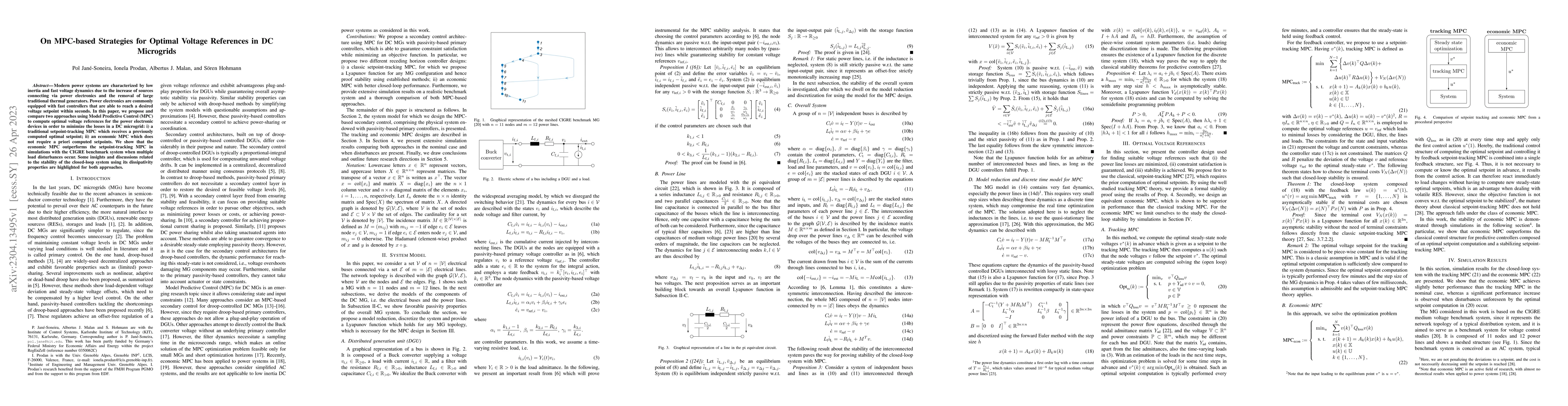 Thumbnail for On MPC-based Strategies for Optimal Voltage References in DC Microgrids