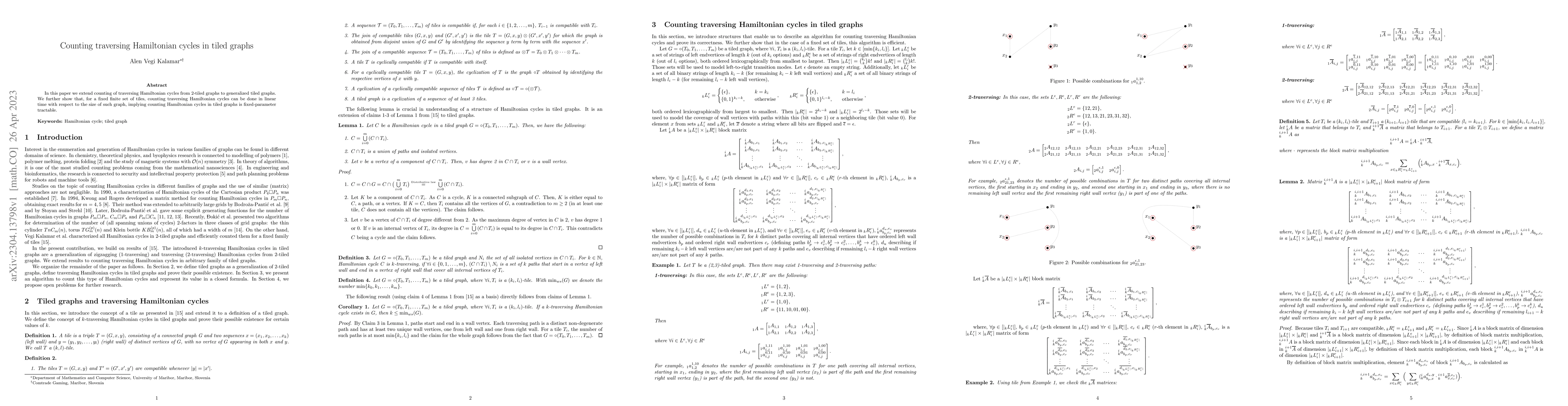 Thumbnail for Counting traversing Hamiltonian cycles in tiled graphs