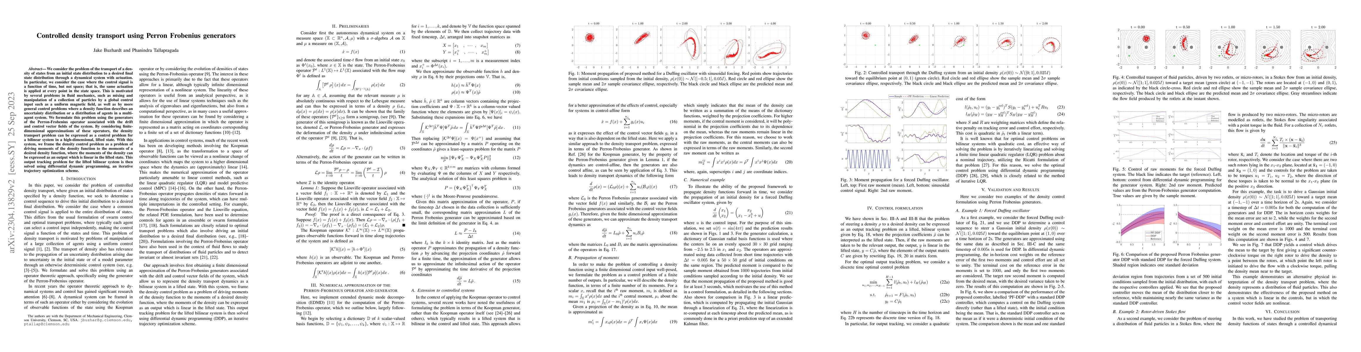 Thumbnail for Controlled density transport using Perron Frobenius generators