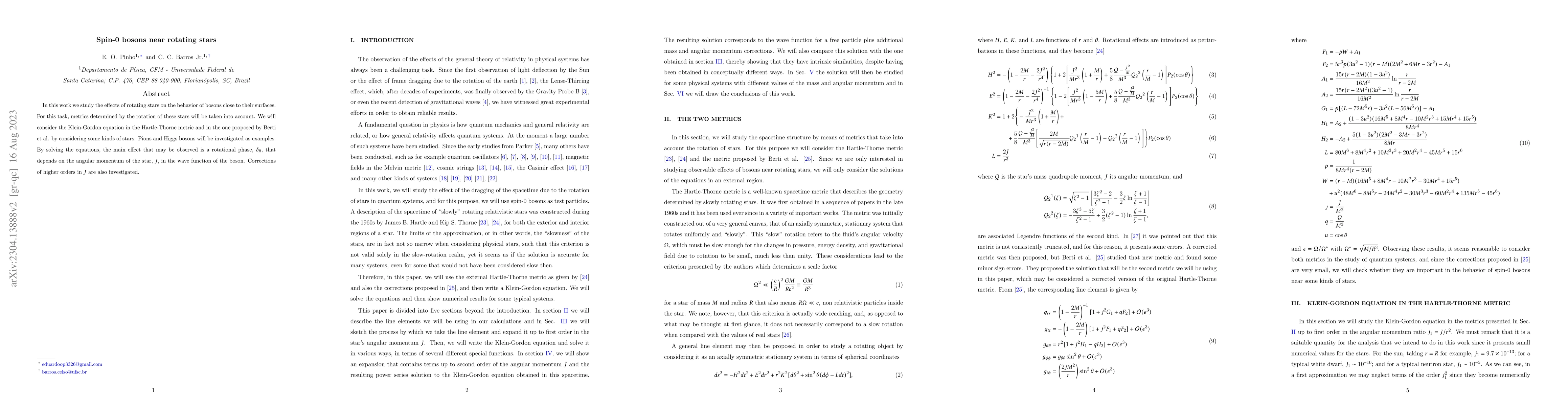 Thumbnail for Spin-0 bosons near rotating stars