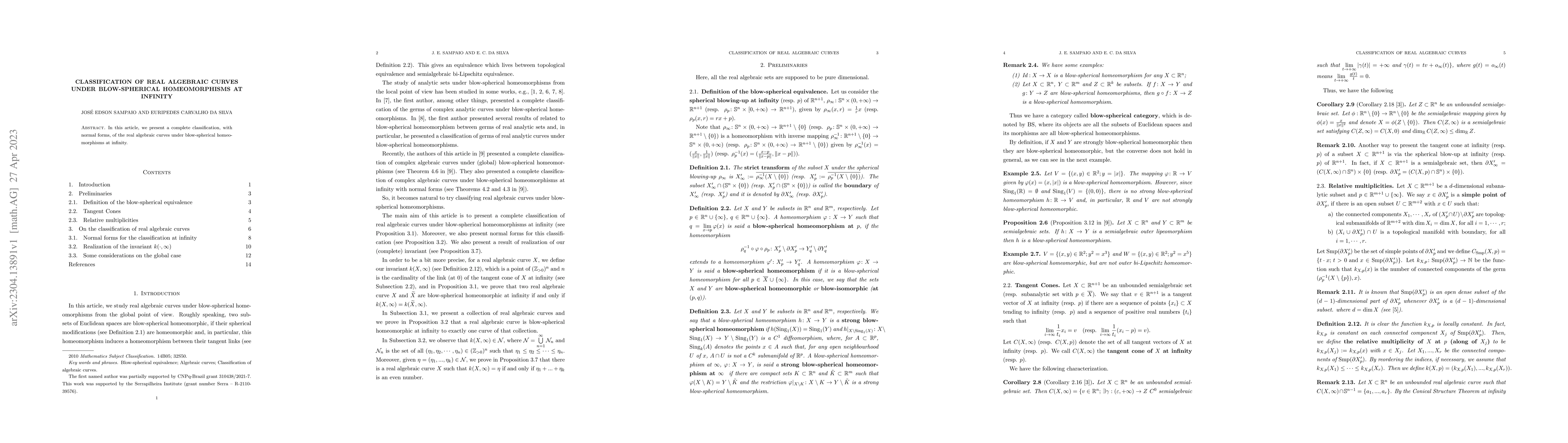 Thumbnail for Classification of real algebraic curves under blow-spherical
  homeomorphisms at infinity