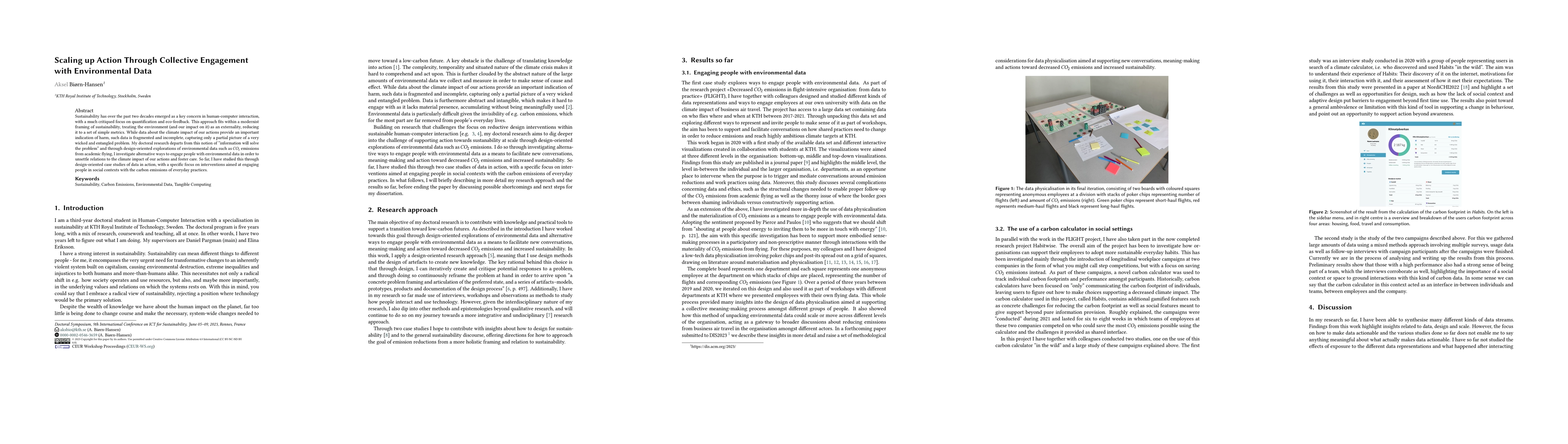 Thumbnail for Scaling up Action Through Collective Engagement with Environmental Data