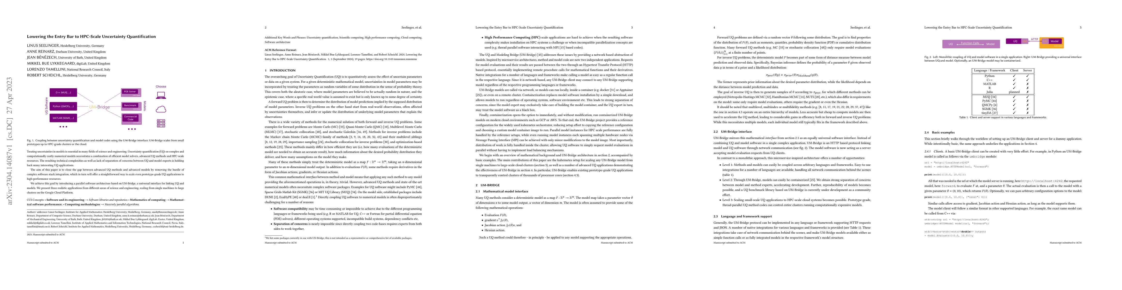 Thumbnail for Lowering the Entry Bar to HPC-Scale Uncertainty Quantification