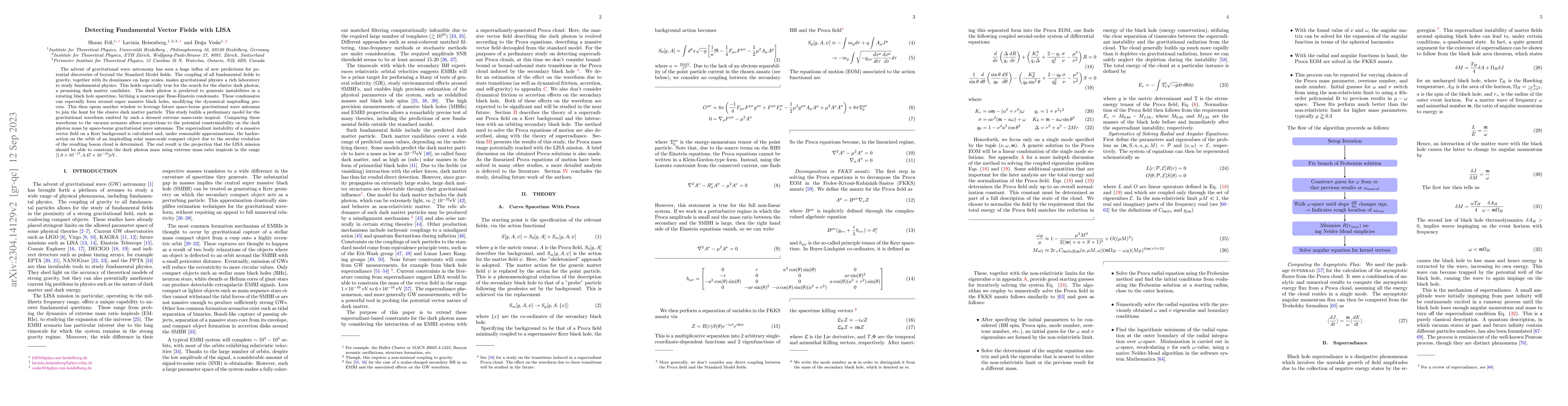 Thumbnail for Detecting Fundamental Vector Fields with LISA