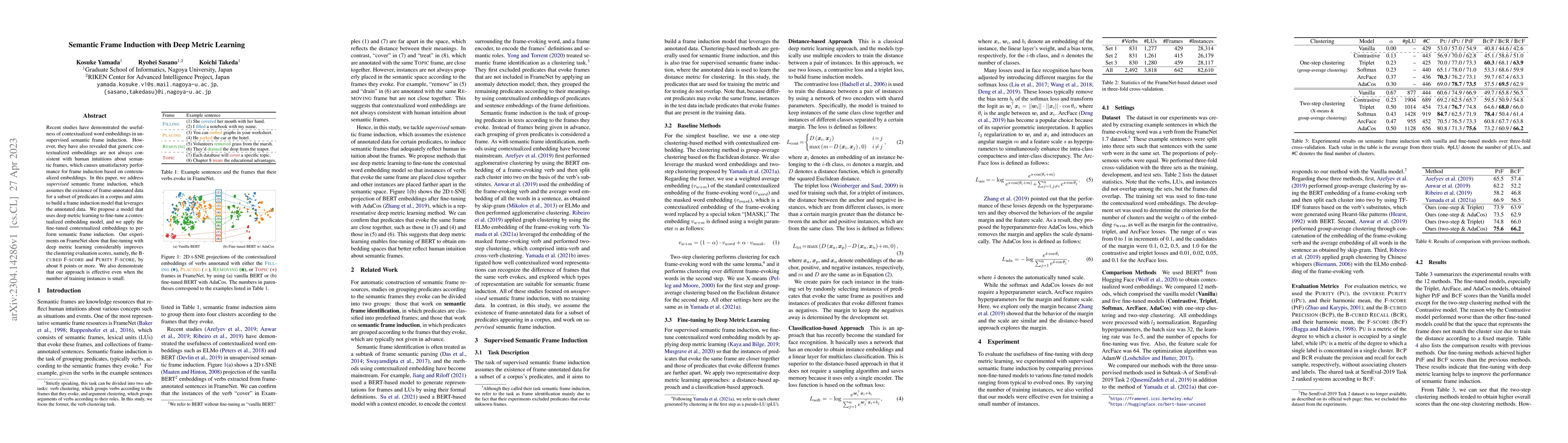 Thumbnail for Semantic Frame Induction with Deep Metric Learning