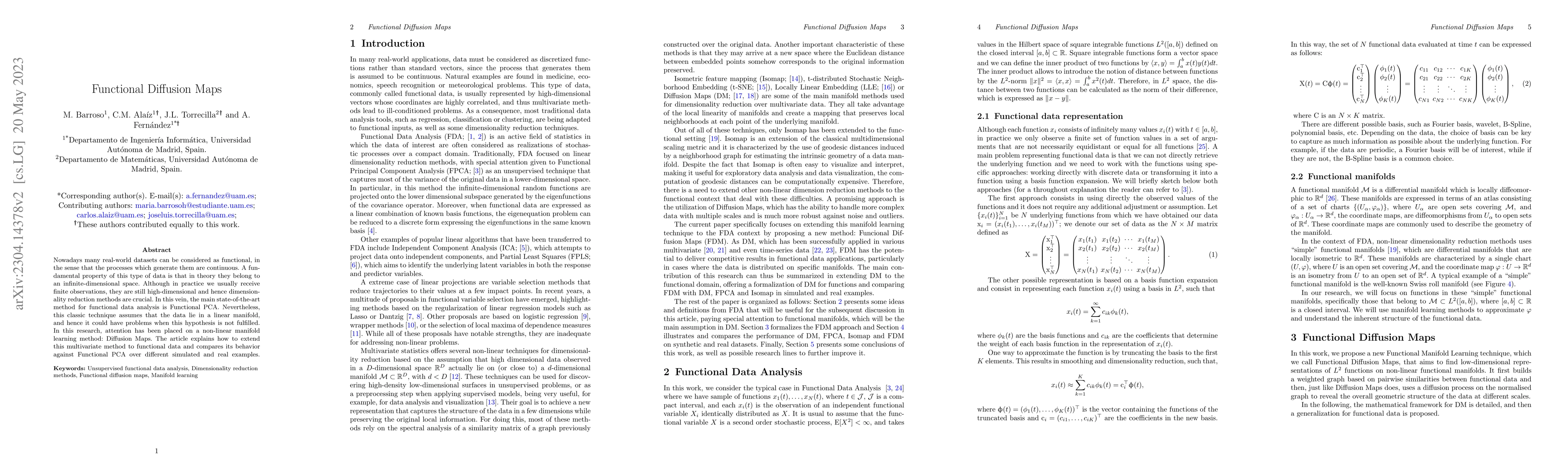 Thumbnail for Functional Diffusion Maps