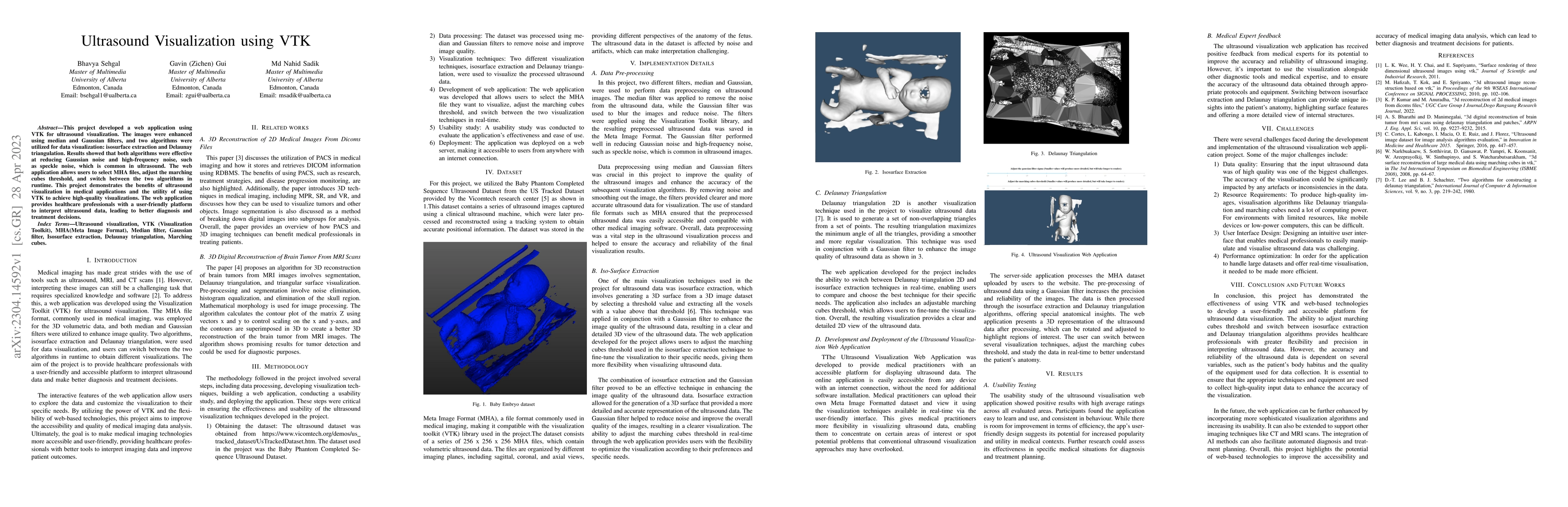Thumbnail for Ultrasound Visualization using VTK