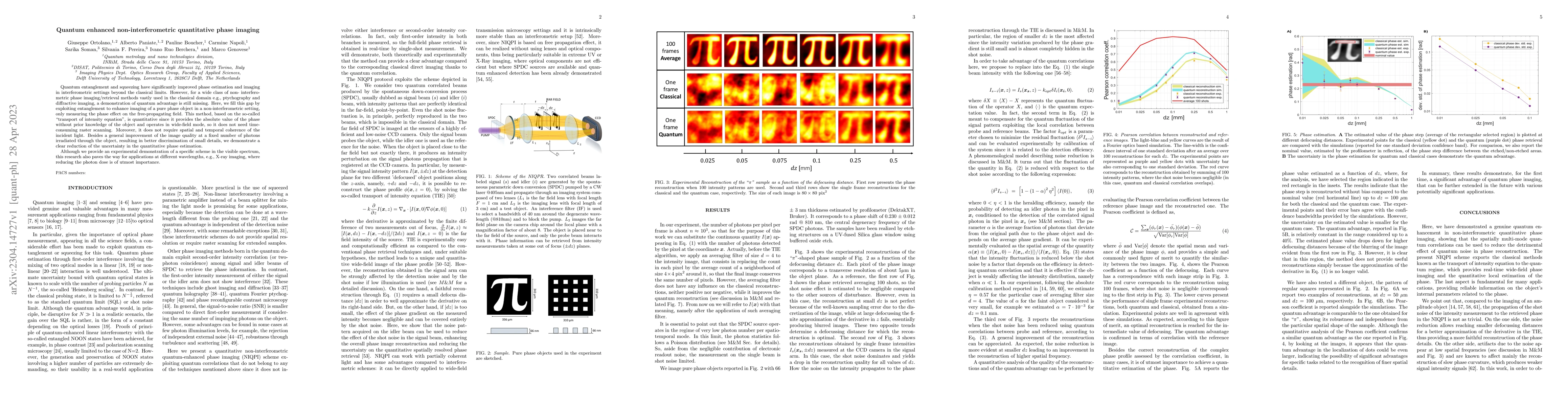 Thumbnail for Quantum enhanced non-interferometric quantitative phase imaging