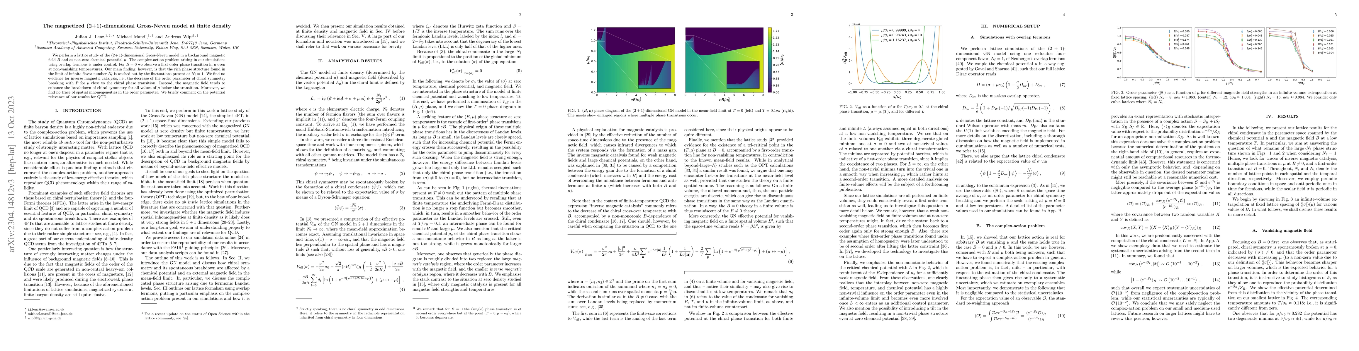 Thumbnail for The magnetized (2+1)-dimensional Gross-Neveu model at finite density