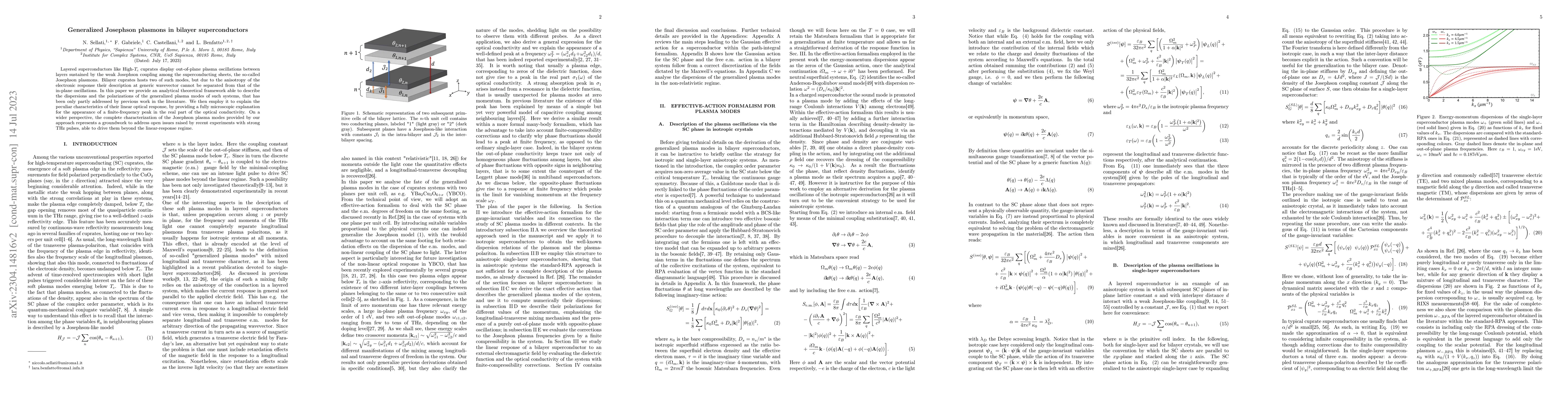 Thumbnail for Generalized Josephson plasmons in bilayer superconductors