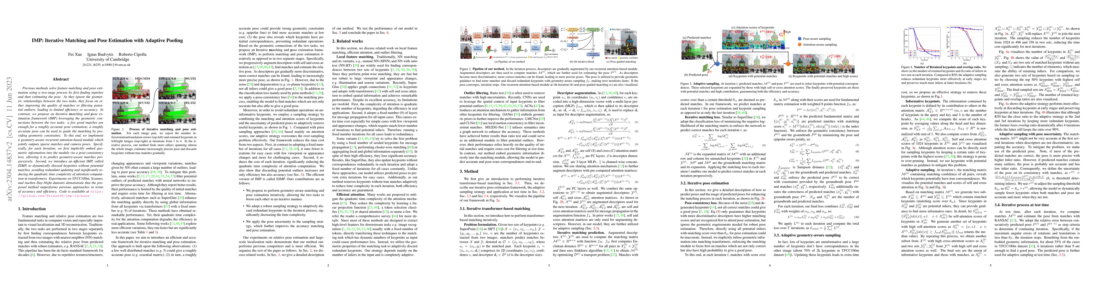 Thumbnail for IMP: Iterative Matching and Pose Estimation with Adaptive Pooling