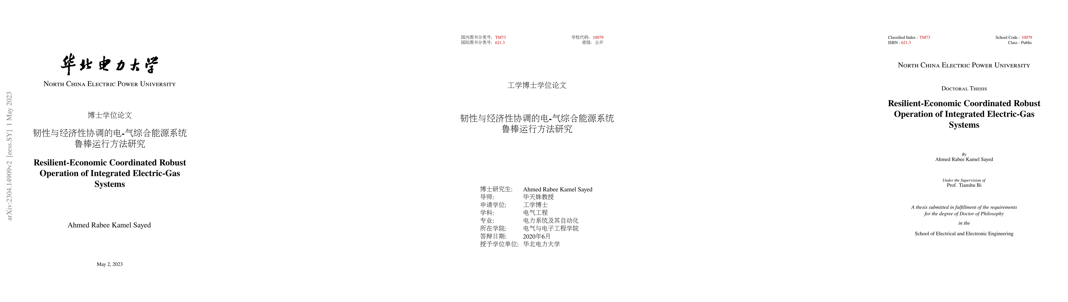 Thumbnail for Resilient-Economic Coordinated Robust Operation of Integrated
  Electric-Gas Systems