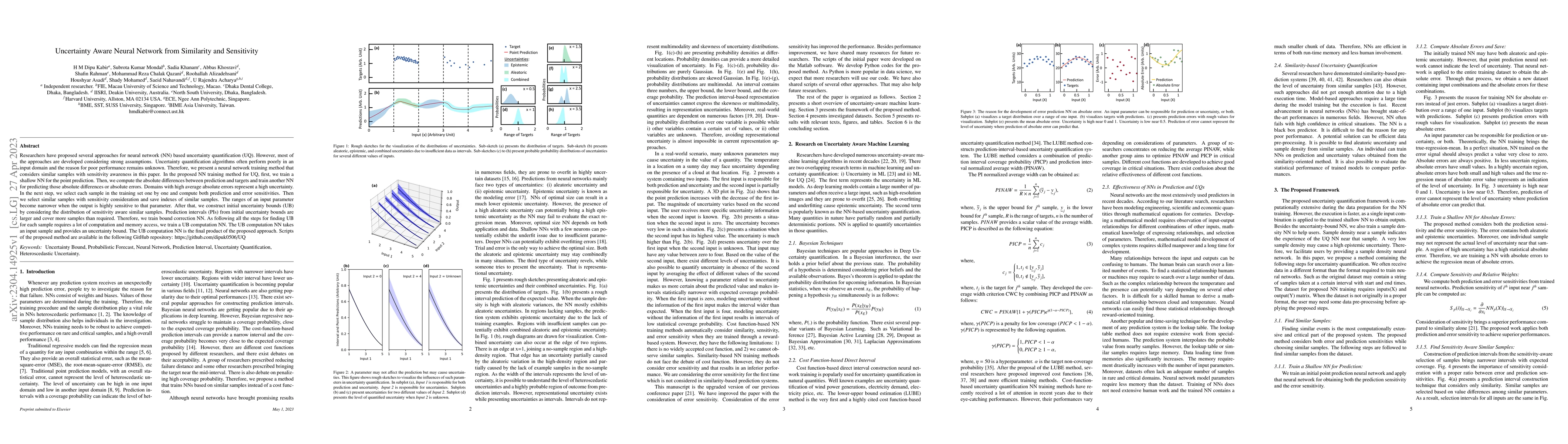 Thumbnail for Uncertainty Aware Neural Network from Similarity and Sensitivity