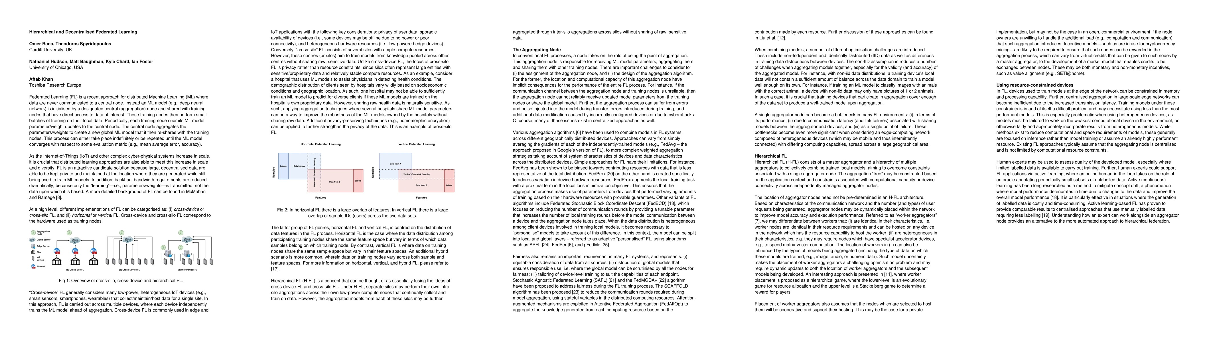 Thumbnail for Hierarchical and Decentralised Federated Learning