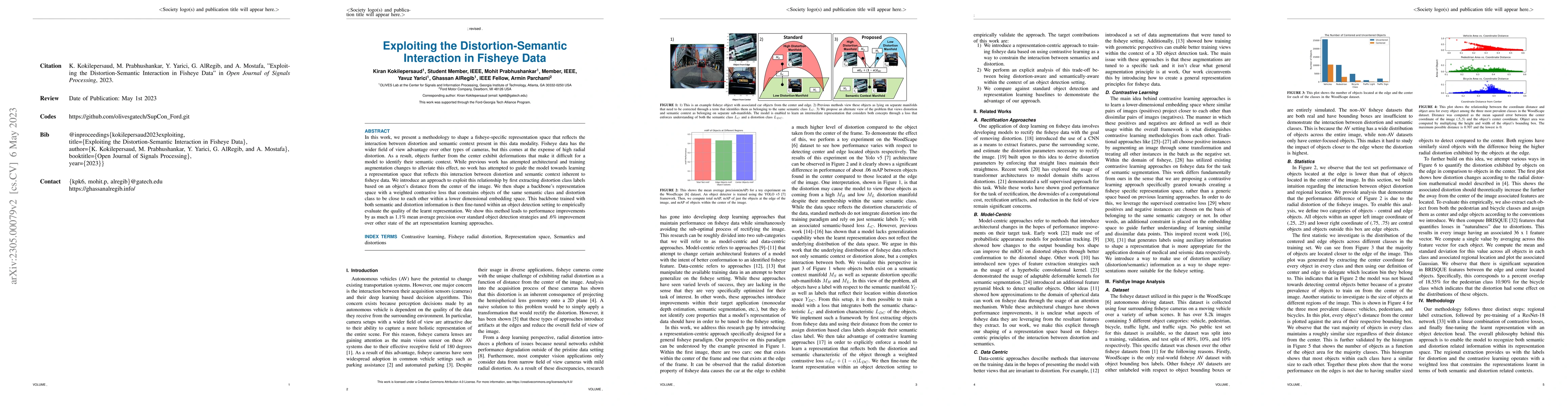 Thumbnail for Exploiting the Distortion-Semantic Interaction in Fisheye Data