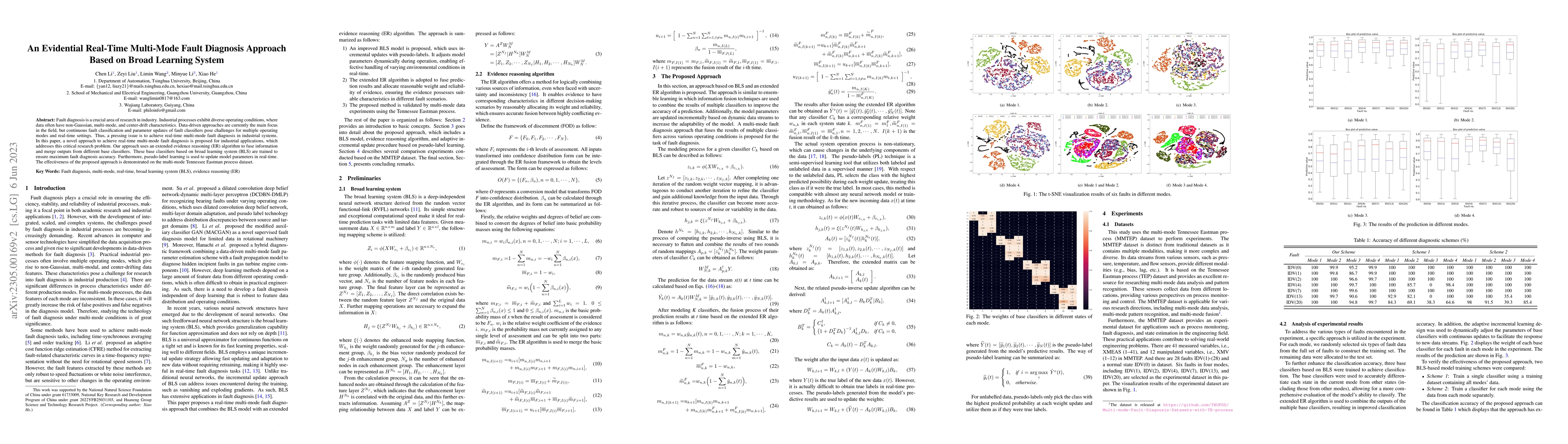 Thumbnail for An Evidential Real-Time Multi-Mode Fault Diagnosis Approach Based on
  Broad Learning System