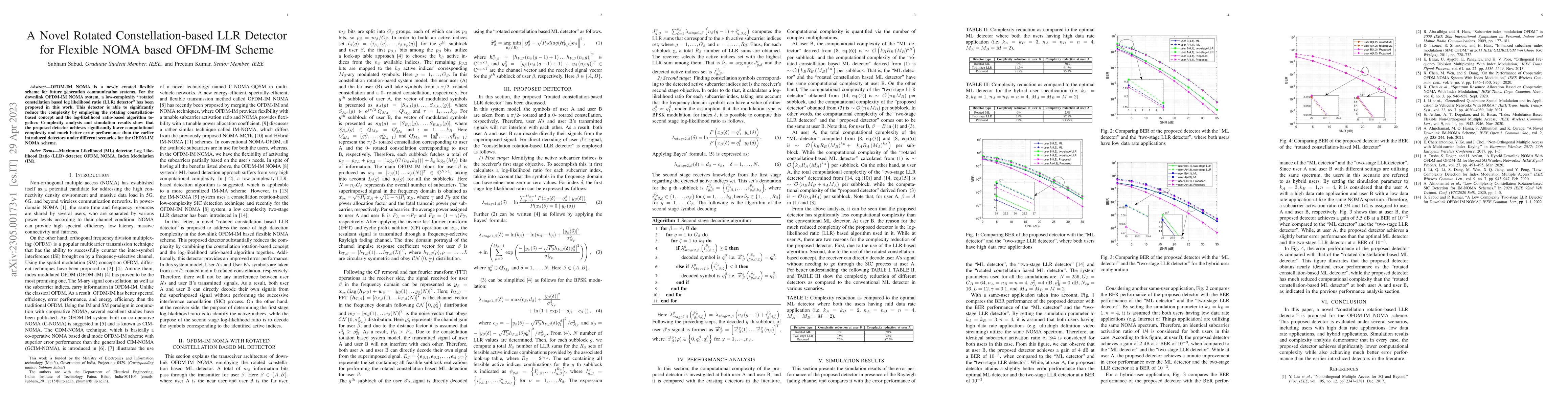 Thumbnail for A Novel Rotated Constellation-based LLR Detector for Flexible NOMA based
  OFDM-IM Scheme