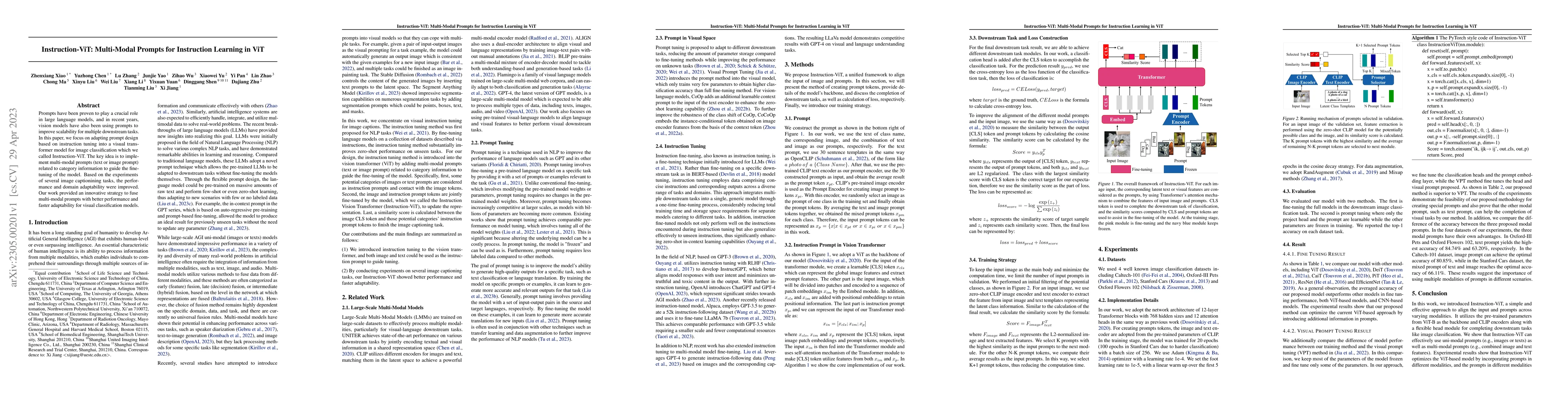 Thumbnail for Instruction-ViT: Multi-Modal Prompts for Instruction Learning in ViT