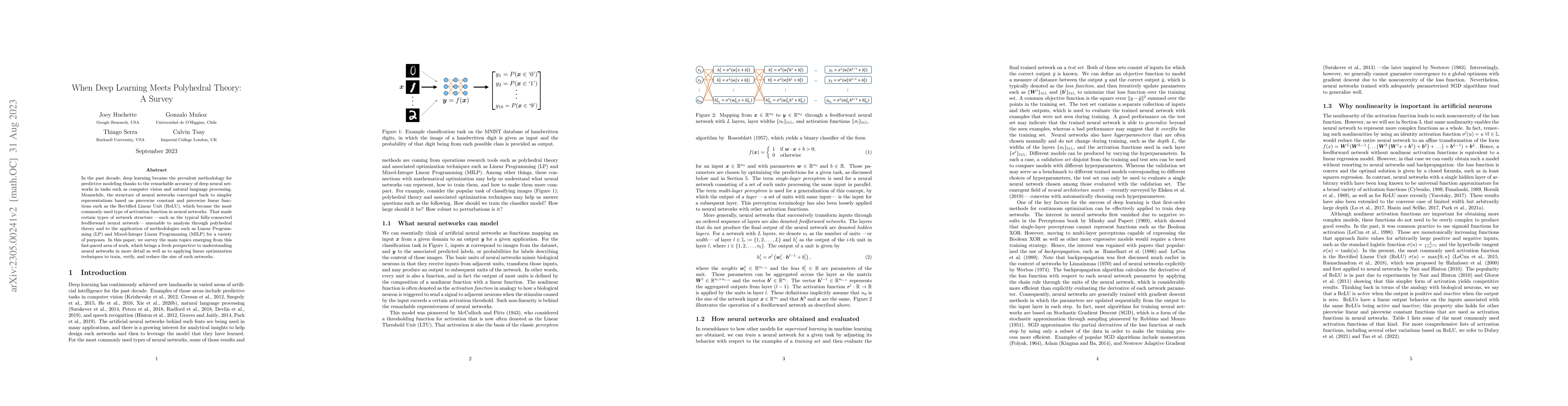 Thumbnail for When Deep Learning Meets Polyhedral Theory: A Survey