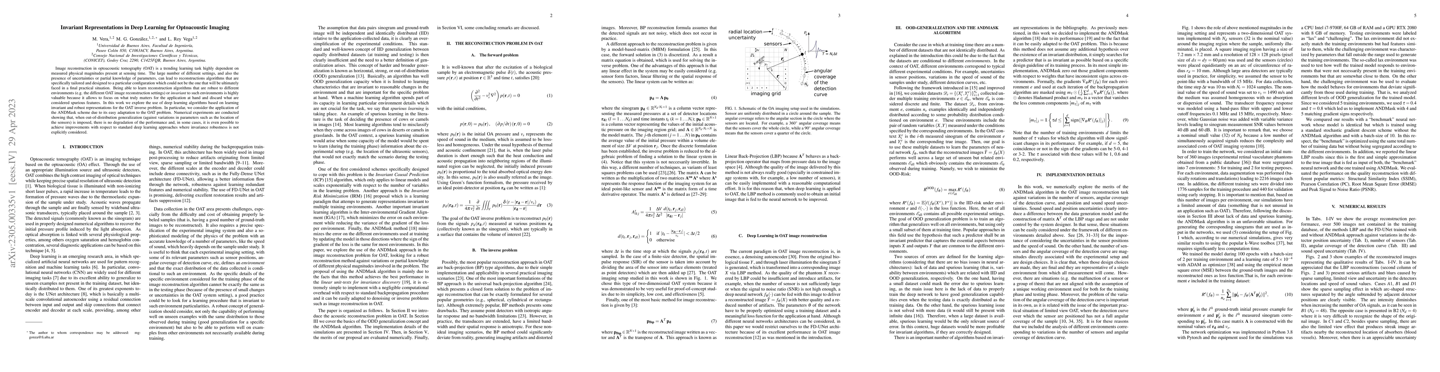 Thumbnail for Invariant Representations in Deep Learning for Optoacoustic Imaging
