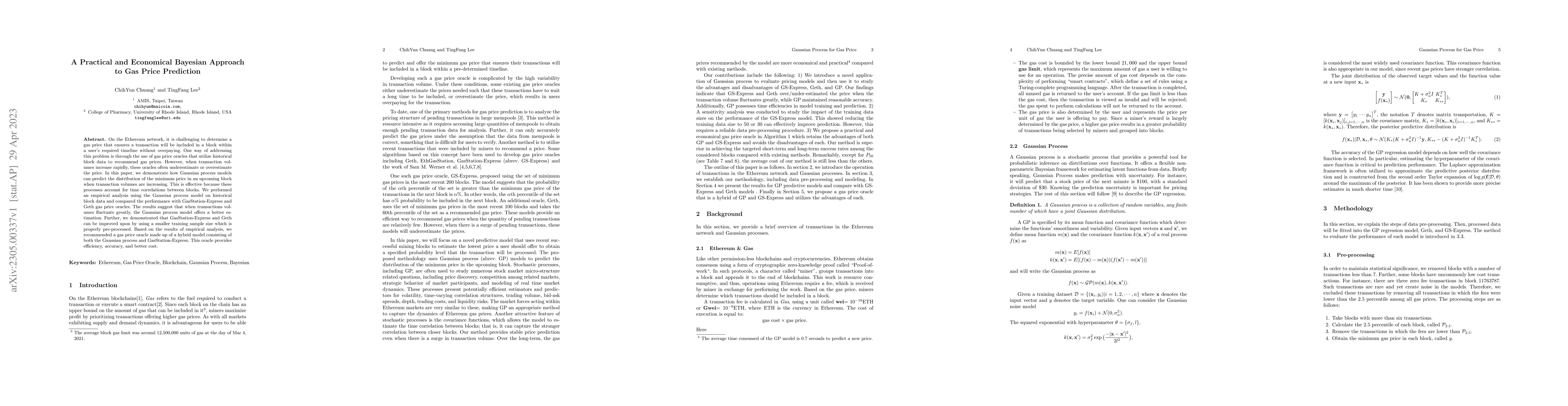Thumbnail for A Practical and Economical Bayesian Approach to Gas Price Prediction