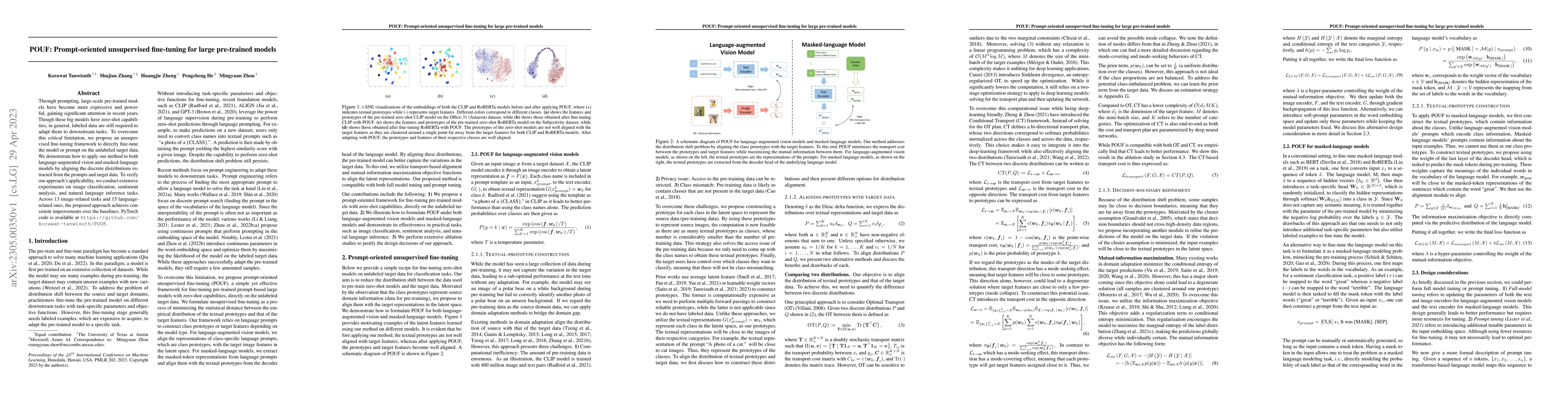 Thumbnail for POUF: Prompt-oriented unsupervised fine-tuning for large pre-trained
  models